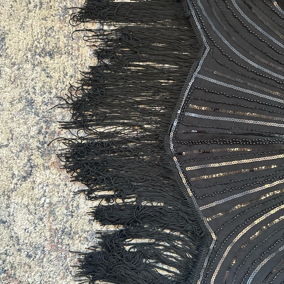 BABEYOND Women's Flapper Dresses 1920s Beaded Fringed - Picture 4 of 5